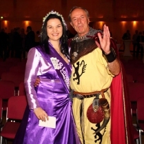 Lavendelknigin Stefanie II. und Ritter Dietrich - Bildautor: Matthias Pihan