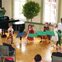 Kindergruppe der Kreismusikschule Saalfeld - Bildautor: Matthias Pihan