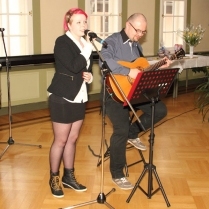 Lisa Behling und Karsten Burkhardt von der Gitarrenschule S.T.E.N. - Bildautor: Matthias Pihan