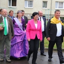 Ankunft der Ministerprsidentin Thringens Christine Lieberknecht - Bildautor: Matthias Pihan