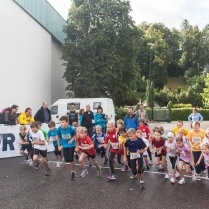 Start zum 1-km-Kinderlauf - Bildautor: Rainer Kreidel