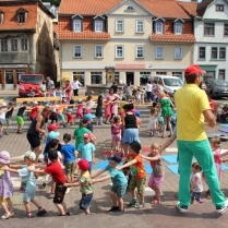 Kindertag auf dem Marktplatz