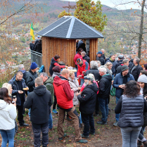 Einweihung des neuen Pavillons auf der Klinge