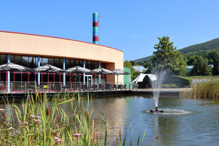 Am Teich der Landessportsschule