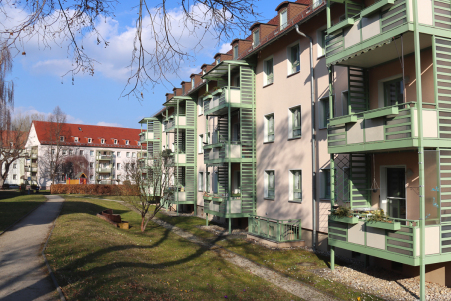 Im Wohngebiet �Siedlung�