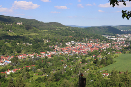Blick von der Klingenaussicht
