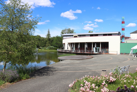 Am Teich der Landessportschule