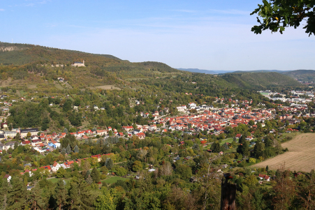 Blick von der Klingenaussicht