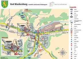 Stadtplan der Tourist-Information